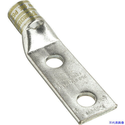 ■PANDUIT 銅製圧縮端子 2穴 電線サイズ 250 kcmil 取付穴サイズ 12.7mm 取付穴間隔 44.5mm LCDX250−12−X LCDX25012X(2677998)[送料別途お見積り][法人限定][掲外取寄]