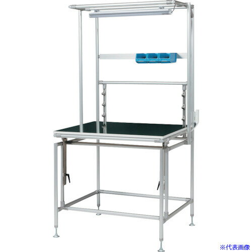 オレンジブック トラスコ中山　TRUSCOSUS セル生産作業台ボードレベラー付 作業ボードあり LED照明付 〔品番:GFTR28800212〕[ 注番:2680020]特長●アルミ製のため腐食にも強く長い間美観が保たれます。●ボードレベ...