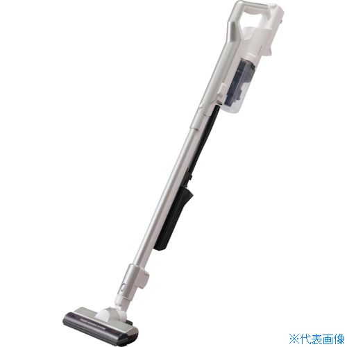 ■IRIS 288091 充電式サイクロンスティッククリーナー パワーヘッド SCD-120P シルバー SCD120PW(2691079)