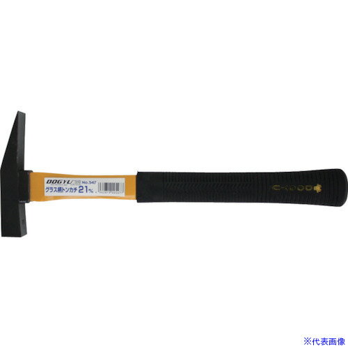 ■DOGYU グラス柄トンカチ 21mm 00547(2705155)[送料別途お見積り][法人限定][掲外取寄]