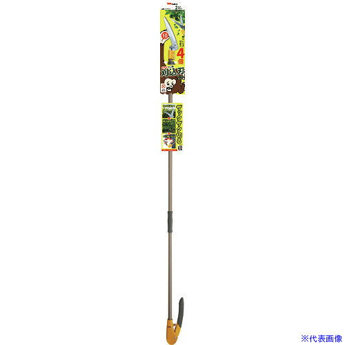 オレンジブック トラスコ中山　TRUSCOmusashi すご腕プッシュカット 2段式 刈込刃 〔品番:NO525〕[ 注番:2711215]特長●腕で押し切る新構造ハンドルで驚くほどの軽い切れ味を実現。●刈込刃仕様で小枝も葉もまとめて刈り込みできます。●刃の表裏使えます。●2段式1.85m−3.15m（14段階伸縮）タイプです。用途●高い庭木の剪定仕様●切断能力(mm)：10●刃長(mm)：150●全長(mm)：1850〜3150仕様2●1.85m〜3.15m　14段伸縮●刈込刃材質/仕上セット内容/付属品注意原産国（名称）中国JANコード4954849105258本体質量1.45kgオレンジブック トラスコ中山　TRUSCOmusashi すご腕プッシュカット 2段式 刈込刃 〔品番:NO525〕[注番:2711215][本体質量：1.45kg]分類》園芸用品》緑化用品》高枝切りハサミ☆納期情報：メーカー取り寄品（弊社より発送）