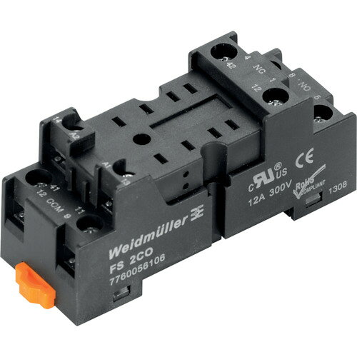 オレンジブック トラスコ中山　TRUSCOワイドミュラー リレーソケット DRM用 ネジ式 C接点 極数2 〔品番:7760056106〕[ 注番:2716083]特長●汎用リレー用ソケットです。仕様●接点構成：2CO仕様2●動作温度範囲(℃)：-40〜70℃●保管温度範囲：-40〜70℃●接続方式：ネジ式（Y端子）●連続使用電流：12A材質/仕上セット内容/付属品注意●キャンセル不可商品になります。原産国（名称）中国JANコード4032248855582本体質量33.5gオレンジブック トラスコ中山　TRUSCOワイドミュラー リレーソケット DRM用 ネジ式 C接点 極数2 〔品番:7760056106〕[注番:2716083][本体質量：33.5g]分類》電子機器》電気・電子部品》制御機器・コントローラー☆納期情報：メーカー取り寄品（弊社より発送）