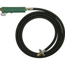 ■TRUSCO プロパンバーナー用ホース 3M バルブ付 TBH3MB(2735610)