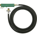 ■TRUSCO プロパンバーナー用ホース 5M バルブ付 TBH5MB(2735628)