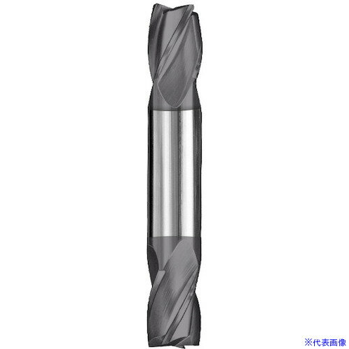 ■京セラ 4枚刃 ダブルエンド スクエアエンドミル ショート ミリ仕様 14M(AlTiNコーティング) 48927(2736458)[送料別途お見積り][法人限定][掲外取寄]