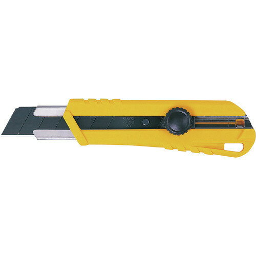 オレンジブック トラスコ中山　TRUSCOKDS カッターナイフ ネジロックH 全長185mm 〔品番:H12YE〕[ 注番:2768224]特長●超厚物切断用です。●ネジロック機構です。用途●パンチカーペット・スチレンボード・石コウボード・ベニヤ板・クッションフロア。仕様●全長(mm)：185●刃厚(mm)：0.7●刃長(mm)：125●適合替刃：HB-10H・HB-10BH●色：イエロー●パック入数(枚)：1●タイプ：ねじロック式仕様2材質/仕上●本体：ABS樹脂●刃：スチールセット内容/付属品注意原産国（名称）日本JANコード4954183147846本体質量146gオレンジブック トラスコ中山　TRUSCOKDS カッターナイフ ネジロックH 全長185mm 〔品番:H12YE〕[注番:2768224][本体質量：146g]《包装時基本サイズ：248×91×30》〔包装時質量：176g〕分類》手作業工具》ハサミ・カッター・鋸》カッターナイフ☆納期情報：仕入れ先通常在庫品 (欠品の場合有り)