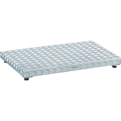 ■TRUSCO 低床式アルミ製ステップ 900X600XH90～120 TFS0960AL(2775786)
