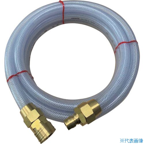 オレンジブック トラスコ中山　TRUSCOヤマト ブレードホース(カップリング付き) 〔品番:YBC19265〕[ 注番:2780936]特長●耐圧性、弾性、復元力、屈曲強度に優れています。用途●工作機械・成型機・工場設備などの工業用エア・水配管に。仕様●長さ(m)：5●内径(mm)：19●外径(mm)：26●使用圧力(MPa)：0.6●許容曲げ半径(mm以上)：135●使用温度範囲(℃)：0〜60●継手規格：STY6仕様2●使用温度範囲：0〜60℃●ホース色：クリア●STY型カップリング付き●バルブレス材質/仕上●ホース：軟質塩化ビニール樹脂(PVC)+ポリエステル糸入り●継手：真鍮セット内容/付属品●カップリング付き注意原産国（名称）日本JANコード4589737124457本体質量2.28kgオレンジブック トラスコ中山　TRUSCOヤマト ブレードホース(カップリング付き) 〔品番:YBC19265〕[注番:2780936][本体質量：2.28kg]《包装時基本サイズ：317×317×101》〔包装時質量：2260g〕分類》空圧用品》流体継手・チューブ》工業用ホース☆納期情報：仕入れ先通常在庫品 (欠品の場合有り)