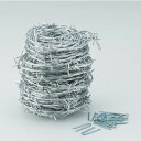 ■TRUSCO 有刺鉄線 溶融亜鉛メッキ 1.9mm×100m TUW20100(2825694)