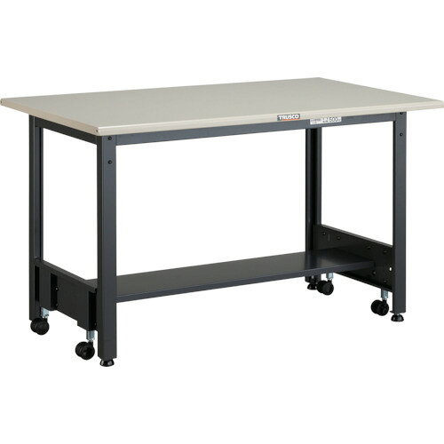 オレンジブック トラスコ中山　TRUSCOTRUSCO 中荷重作業台(500kg)CFW型 900X750XH740 基本タイプ ダークグレー色 〔品番:CFWS0975〕[ 注番:2850249]特長●移動に便利なキャスター内蔵の作業台です。仕様●天板材質：スチール●間口(mm)：900●奥行(mm)：750●高さ(mm)：740●脚部カラー：ダークグレー(DG)●アジャスターねじサイズ：M16×2.0●下棚：AEWLT型(1枚)●均等荷重(kg)：500●色：ダークグレー仕様2●キャスター許容荷重：50kg/個●キャスター降下時の高さ(mm)：約754●アジャスターねじサイズ：M16×2.0●アジャスター調整範囲(mm)：20材質/仕上●本体:スチールセット内容/付属品注意●移動の際には台の上に物をのせないでください。●車上渡しのため、お客様での荷降ろしが必要です。●提供不可：chemSHERPA原産国（名称）日本JANコード4989999688191本体質量34kgオレンジブック トラスコ中山　TRUSCOTRUSCO 中荷重作業台(500kg)CFW型 900X750XH740 基本タイプ ダークグレー色 〔品番:CFWS0975〕[注番:2850249][本体質量：34kg]分類》物流・保管用品》作業台》中荷重作業台☆納期情報：メーカー直送品（送料元払い）【法人限定＝会社名ご記入お願い致します。】 ※北海道・沖縄・離島は運賃別途商品も含む