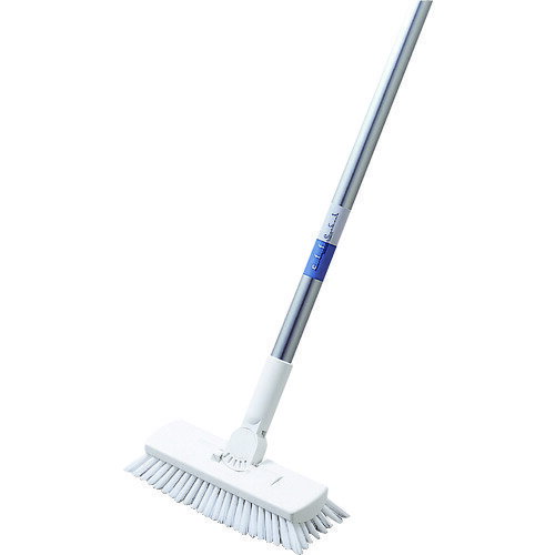 オレンジブック トラスコ中山　TRUSCOテラモト EFフラットブラシ 20cm 〔品番:CL7450200〕[ 注番:2947200]特長●柄が自在に動くので、細かいすき間には縦方向に、低い場所には、柄を寝かせてフラットにと、お掃除の幅が...