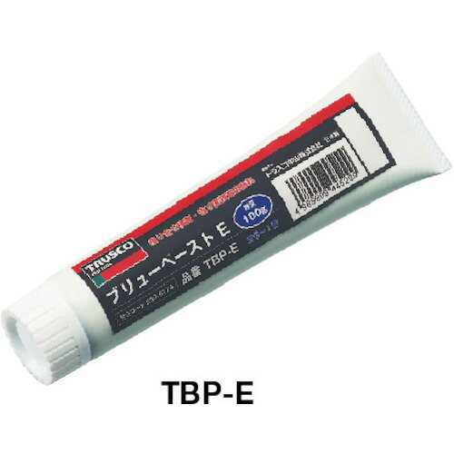 オレンジブック トラスコ中山　TRUSCOTRUSCO ブリューペーストE 100g 〔品番:TBPE〕[ 注番:2996774]特長●使用後ふき取りやすいペーストタイプです。用途●擦り合わせの検査。●当たり面の検査。仕様●色：紺青●容量(g)：100●使用温度範囲(℃)：10〜50●容器タイプ：チューブ仕様2●容器：チューブ●ペーストタイプ材質/仕上●主成分:無機顔料、油セット内容/付属品注意原産国（名称）日本JANコード4989999445299本体質量120gオレンジブック トラスコ中山　TRUSCOTRUSCO ブリューペーストE 100g 〔品番:TBPE〕[注番:2996774][本体質量：120g]《包装時基本サイズ：195×45×35》〔包装時質量：120g〕分類》化学製品》化学製品》検知剤☆納期情報：仕入れ先通常在庫品 (欠品の場合有り)