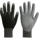 ■TRUSCO ウレタンフィット手袋 黒 Lサイズ TUFGBL(2997576)