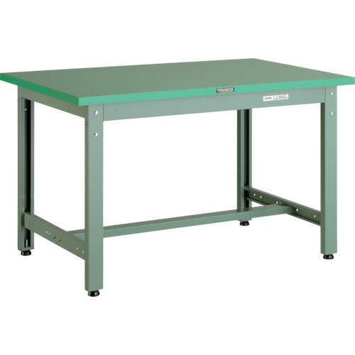 Rakuten - ■TRUSCO 中荷重作業台(800kg)GW型 900X600XH740 基本タイプ グリーン色 GWP0960(3011801)[法人限定][直送元]