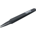 ■TRUSCO プラスチック製ピンセット 120mm 先丸型 TPP231(3017249)