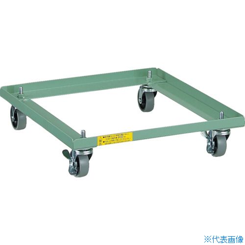 オレンジブック トラスコ中山　TRUSCOTRUSCO VER型キャビネット用キャスターベース W500用 〔品番:VERC〕[ 注番:3025772]特長仕様●適合機種：VE5S型●最大積載量(kg/台)：200●色：グリーン仕様2●キャ...
