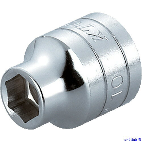 ■KTC 12.7sq.ソケット(六角) 対辺寸法27mm 差込角12.7mm 全長39mm B427(3074536)