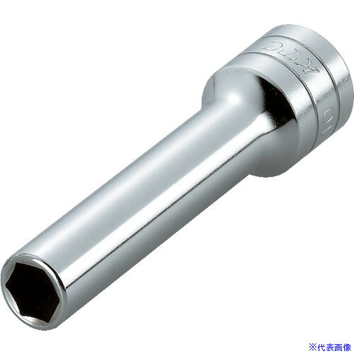 ■KTC 12.7sq.ディープソケット(六角) 対辺寸法11mm 差込角12.7mm 全長90mm B4L11(3074951)