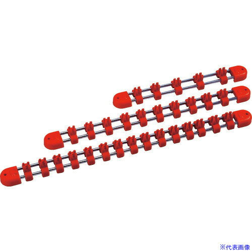 ■KTC 9.5sq.ソケットホルダー 差込角9.5mm 差込数5個 全長215mm EHB305(3075753)