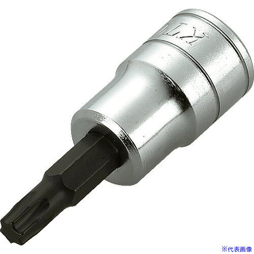 ■KTC 9.5sq.ショートT型トルクスビットソケット T20 先端寸法3.84mm BT3T20S(3078388)