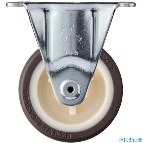 ■ハンマー 固定式ウレタン車輪(ナイロンホイール)65mm 420RUR65(3158748)