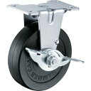 ■ハンマー Eシリーズ固定式ゴム車輪 65mm ストッパー付 415ERR65(3196020)