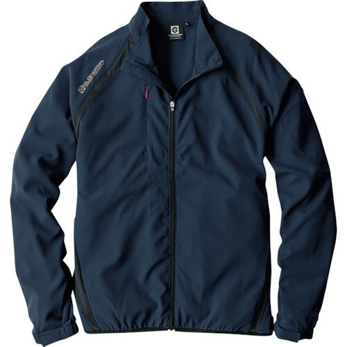 ■コーコス ストレッチシェルジャケット ネイビー 5Lサイズ G301015L(3214374)[送料別途見積り][法人・事業所限定][掲外取寄]