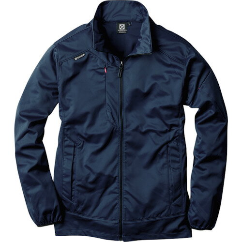 ■コーコス 防寒ストレッチジャケット ネイビー M G23401M(3214512)[送料別途お見積り][法人限定][掲外取寄]