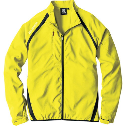 ■コーコス ストレッチシェルジャケット ライム 4Lサイズ G301084L(3214606)[送料別途見積り][法人・事業所限定][掲外取寄](4)