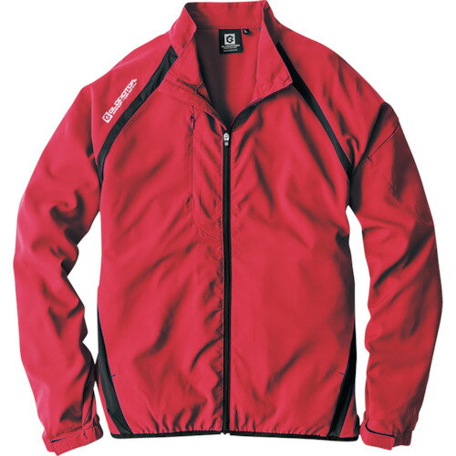 ■コーコス ストレッチシェルジャケット レッド 3Lサイズ G3010203L(3214612)[送料別途見積り][法人・事業所限定][掲外取寄](4.0)