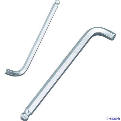 ■TONE ボールポイント六角棒レンチ マスターツール首下ショートボールポイントL形レンチ 対辺寸法5mm BS05S(3231208)