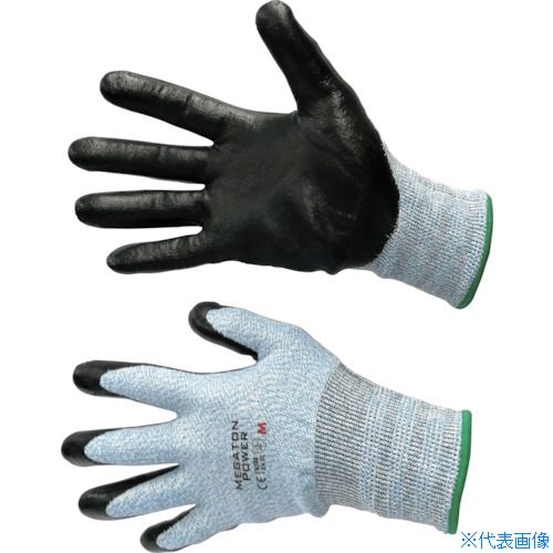 ■富士手袋 メガトンパワー耐切創手袋 ニトリルコート 25-12 M 2512M(3238256)