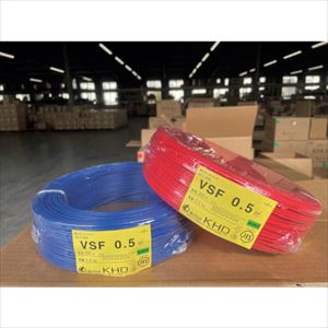 ■KHD VSF0.5 灰 200m VSF0.5SQ06200M(3238710)[送料別途見積り][法人・事業所限定][掲外取寄]