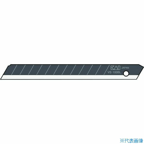 オレンジブック トラスコ中山　TRUSCO貝印刃物 カッターナイフ用 替刃 VS−50 超鋭角(50枚入) 〔品番:VS50〕[ 注番:3258581]特長●壁紙、床材を切ることを目的として開発したプロ用小型カッター刃です。●切り口がキレイ...