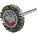 ■MURAKO 軸付フラップ金具無し 外径30 幅5 軸径3mm 240# KN3005(240)(3263444)×10