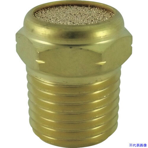 ■チヨダ サイレンサー ブラスCSB−Fタイプ(ブレザベント) R1/4 CSB02F(3269787)