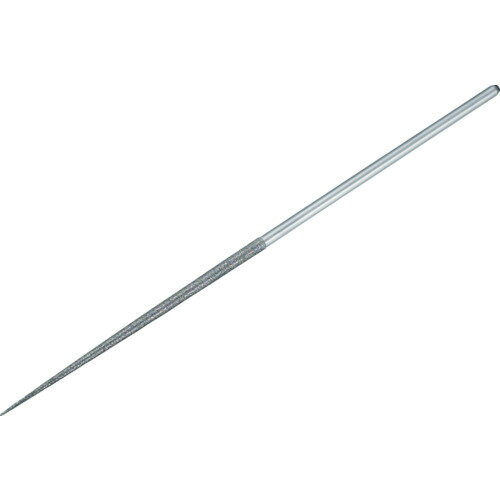 オレンジブック トラスコ中山　TRUSCOTRUSCO ダイヤモンドニードルヤスリ 丸 #120 〔品番:TNF62120〕[ 注番:3289362]特長●スイスのバローべ社の台金を使用した最高品質のダイヤヤスリです。●ヤスリ台金:寸法精度が高く、適度なしなりがあります。●ダイヤモンド:特注のダイヤモンドは耐摩耗性と研削力に優れています。●コーティング:均一であるため保持力が強く、脱粒しにくいです。用途●硬質物の研削・研磨加工に最適。●小径穴・面取り・研削・芯研磨・仕上げ研磨など。仕様●粒度(#)：120●形状：丸●全長(mm)：140●刃長(mm)：70仕様2材質/仕上●工具鋼（HRC45程度）●ダイヤ砥粒●ニッケル（電着ボンド）●クロム（コーティング）セット内容/付属品注意●作業中は必ず防じんメガネ・マスク・保護手袋など安全装備をしてください。●軽く当てる程度で使用し、目詰まりの場合はブラシでよく洗浄してください。●提供不可：chemSHERPA●中国の輸出規制に関して、本製品は中国産の人口ダイヤモンドを使用しておりません。原産国（名称）イスラエルJANコード4989999293302本体質量7gオレンジブック トラスコ中山　TRUSCOTRUSCO ダイヤモンドニードルヤスリ 丸 #120 〔品番:TNF62120〕[注番:3289362][本体質量：7g]《包装時基本サイズ：210×30×3》〔包装時質量：10g〕分類》電動・油圧・空圧工具》研削研磨用品》ダイヤモンドヤスリ☆納期情報：仕入れ先通常在庫品 (欠品の場合有り)