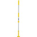 ■テラモト FXハンドルアルミ伸縮柄 1110〜1800mm イエロー CL3741005(3308529)