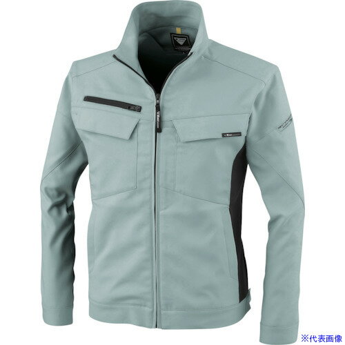 ■XEBEC 長袖ブルゾン1500-605-LL ミストグリーン 1500605LL(3349409)