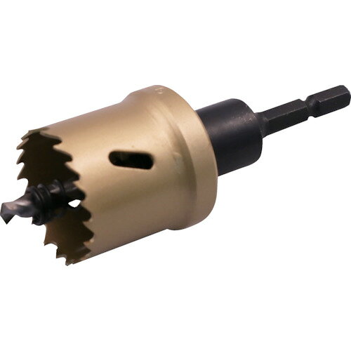 オレンジブック トラスコ中山　TRUSCOロブテックス バイメタルホルソー 32mm 六角軸 〔品番:BOH32G〕[ 注番:3354661]特長●刃先に耐熱、耐久性に優れたコバルト高速度鋼(M42)を採用、高精度仕上げで高性能を実現しました。●不等ピッチ刃型でスムーズな穴あけが可能です。●切りくず排出用スプリングでカスの引っかかりを防止し、作業性が大幅アップしました。●アップスプリングを外せば、有効長21mmまでの木材、樹脂などの深穴あけが可能です。●刃先に耐熱、耐久性に優れたコバルトハイス鋼(M42)を採用、高精度仕上げで高性能を実現、切り口も抜群です。用途●被削材:薄鋼板(3.2mm以下)、ステンレス(1.6mm以下)、アルミ板、木材、樹脂板、FRP、金属系サイディング、石こうボード、人造大理石など。仕様●刃径(mm)：32●ふところ深さ(mm)：23.5●シャンク形状：六角軸(6.35mm)●シャンク径(mm)：6.35●刃厚(mm)：1●全長(mm)：100●有効切削能力(mm)鉄板：0.3〜3.2●有効切削能力(mm)：鋼板3.2、ステンレス1.6●有効長(mm)：21●適合機種：電気ドリル（回転専用）、充電ドリルドライバー、充電インパクトドライバー仕様2●コードレスドライバー、インパクトドライバー対応●表面処理：チタンコーティング材質/仕上●刃部：コバルト高速度鋼(M42)●センタードリル：高速度鋼セット内容/付属品注意●※ステンレス板のみコードレスインパクトドライバーは使用しないで下さい。●ご使用前に下記事項以外に商品付属の取扱説明書及び電動工具メーカーの取扱説明書を必ずすべてよくお読みの上、十分理解されて正しくご使用ください。●ホルソーは使用中に火花が発生します。引火や爆発の恐れがある場所では使用しないでください。●作業者は防じんめがね、安全靴、防じんマスク、耳せん等の保護具を必ず着用してください。●取扱説明書に表示されている適正回転数を参考にして鉄工用(回転専用)の機種を使用してください。原産国（名称）日本JANコード4963202077385本体質量134gオレンジブック トラスコ中山　TRUSCOロブテックス バイメタルホルソー 32mm 六角軸 〔品番:BOH32G〕[注番:3354661][本体質量：134g]《包装時基本サイズ：140×60×50》〔包装時質量：220g〕分類》切削工具》穴あけ工具》ホールソー☆納期情報：仕入れ先通常在庫品 (欠品の場合有り)