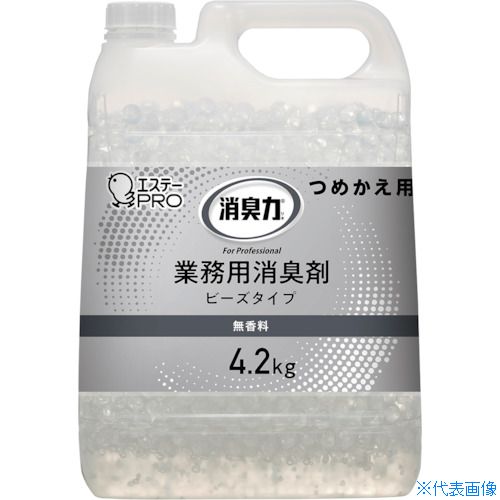 ■エステー 036 G消臭力 ビーズタイプ特大 詰替 4.2kg 無香料 ST13038(3360132)