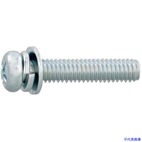 ■SUNCO 組込みねじ (+)ナベI＝4(鉄(または標準)・三価ブラック) M2×8(160本入) 100000140020008004160P(3362679)[送料別途お見積り][法人限定][掲外取寄]