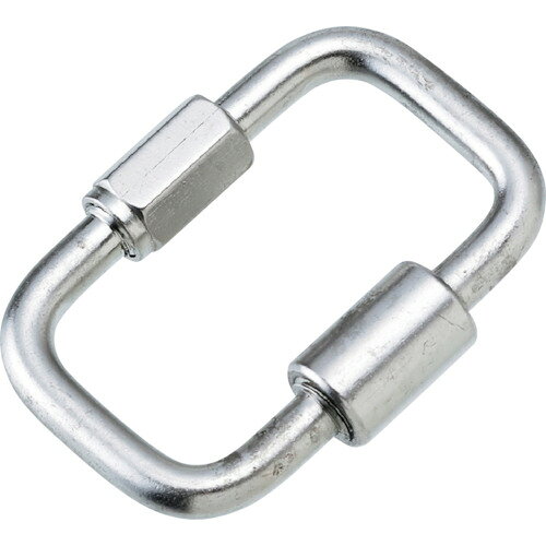 オレンジブック トラスコ中山　TRUSCO水本 リングキャッチ スクエアーキャッチ 線径6mm 使用荷重1.96kN 〔品番:OQC6〕[ 注番:3366421]特長●360°回転します。●幅のあるベルトなど使用できます。用途●ゴムや繊維などのベルト状の平たい物同士の連結金具として。仕様●使用荷重(kN)：1.96●D(mm)：6●L(mm)：46●B1(mm)：26●B2(mm)：21●E(mm)：7.6仕様2材質/仕上●ステンレス(SUS304)セット内容/付属品注意原産国（名称）中国JANコード4982970023349本体質量47gオレンジブック トラスコ中山　TRUSCO水本 リングキャッチ スクエアーキャッチ 線径6mm 使用荷重1.96kN 〔品番:OQC6〕[注番:3366421][本体質量：47g]《包装時基本サイズ：58×43×12》〔包装時質量：47g〕分類》金物・建築資材》建築金物》荷役金具☆納期情報：メーカー取り寄品（弊社より発送）