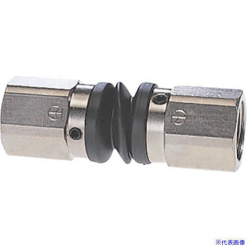 ■チヨダ 金属カップリング フリーアングルFタイプ G1/4 G1/4 3FAG2FG2F(3374891)[送料別途見積り][法人..