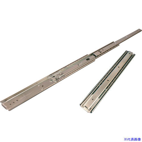 オレンジブック トラスコ中山　TRUSCOアキュライド ダブルスライドレールC3407オートロック(中荷重用) 〔品番:C340718AL〕[ 注番:3380804]特長●ボールベアリングを採用した精密スライドレールです。●全開時にロックがかかります●ドロワーメンバー取り外しは手動にて解除します。仕様●幅(mm)：16.0●高さ(mm)：51.9●長さ(mm)：457.2●移動距離(mm)：483●定格荷重(N)ペア/垂直：1000●トラベル(mm)：483●スライド長さ(mm)：457.2●定格荷重(Kgf/ペア)：102.0仕様2●重荷重用材質/仕上●スチール（SPCC）セット内容/付属品注意原産国（名称）日本JANコード4582278024934本体質量1.2kgオレンジブック トラスコ中山　TRUSCOアキュライド ダブルスライドレールC3407オートロック(中荷重用) 〔品番:C340718AL〕[注番:3380804][本体質量：1.2kg]分類》メカトロ部品》機械部品》スライドレール☆納期情報：メーカー取り寄品（弊社より発送）