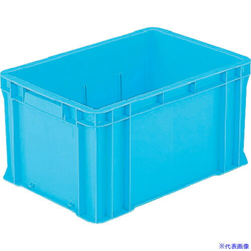 ■サンコー ボックス型コンテナー 203508 サンボックス#36E ライトブルー 20350800BL510(3388269)[送料..
