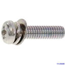 ■SUNCO 組込みねじ ピタック(+)ナベP=4(鉄(または標準)・ニッケル) M3×6(170本入) 1000P0040030006005170P(3412...