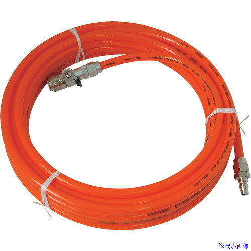 ■チヨダ ブレードホースカップリングセット MFX付オレンジ 6.5×10 5m AH6.55MFX(3420044)[送料別途お見積り][法人限定][掲外取寄]