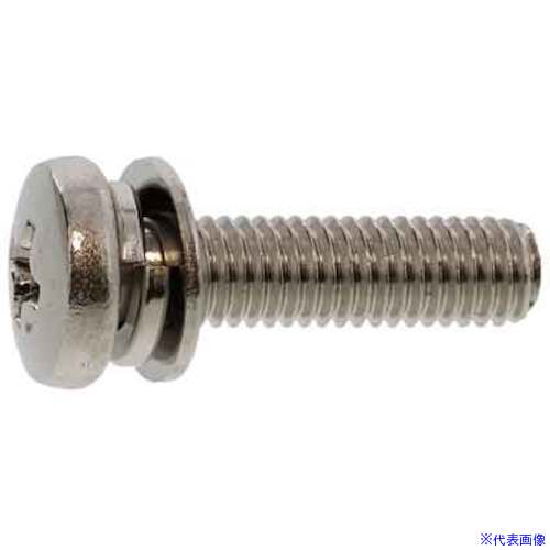 ■SUNCO 組込みねじ (+)バインドP＝4(鉄(または標準)・黒ニッケル) M4×8(80本入) 10000404004000802180P..