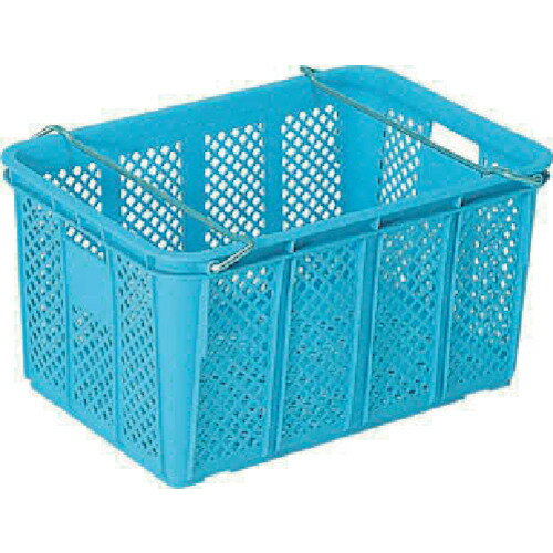 ■サンコー ネスティングコンテナー 107600 サンテナーA#80(ハンドル付)青 SKA80HBL(3424642)